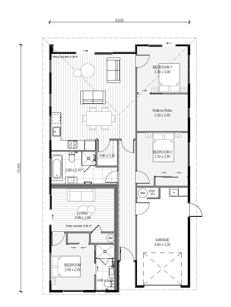 Lot 826 floor plan