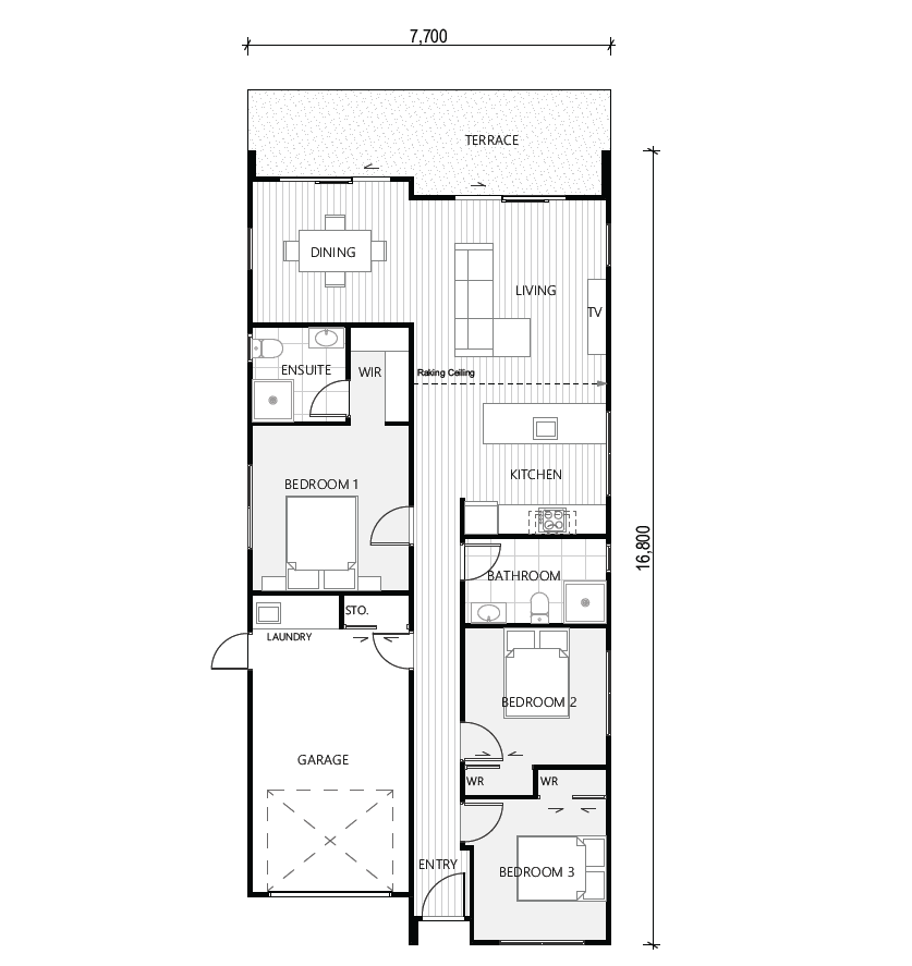 Kaituna floor plan 