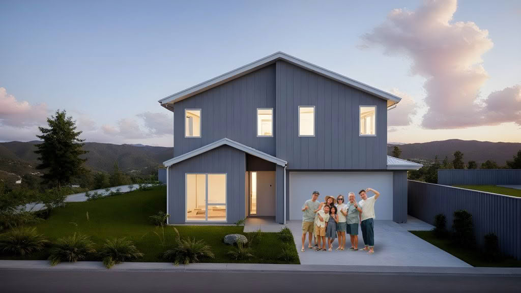 6 bedroom home, two storey