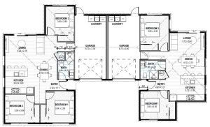 3 + 3 bedroom duplex