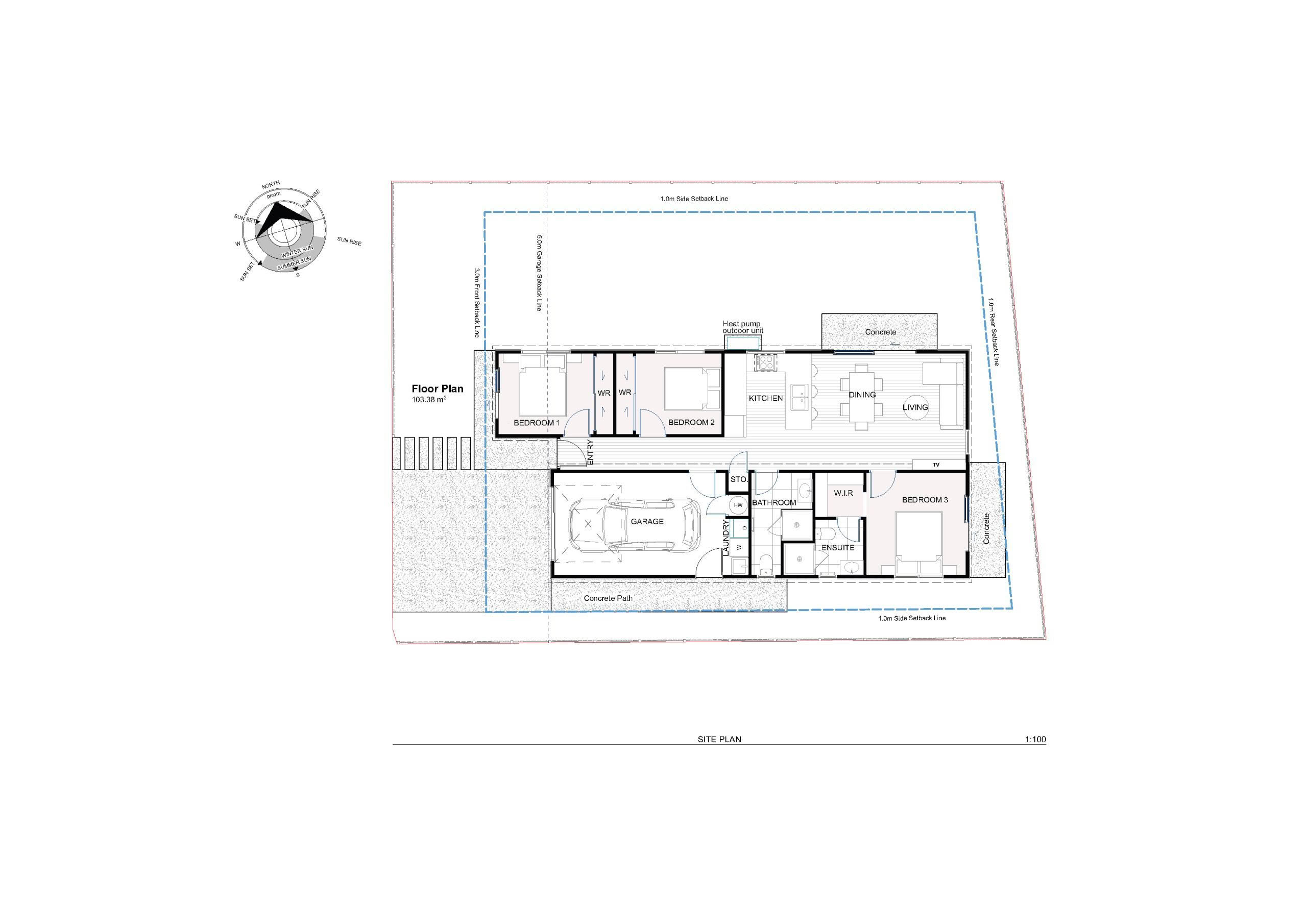 26B Mclarin road - site plan